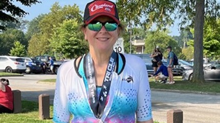 Doctors diagnosed Lisa with a condition called pulsatile tinnitus. 