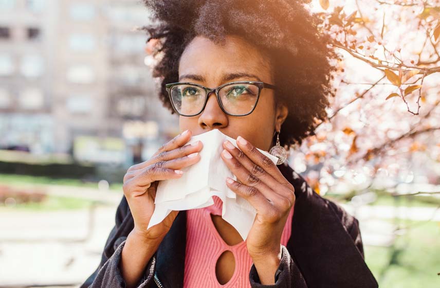 Patient with allergies.